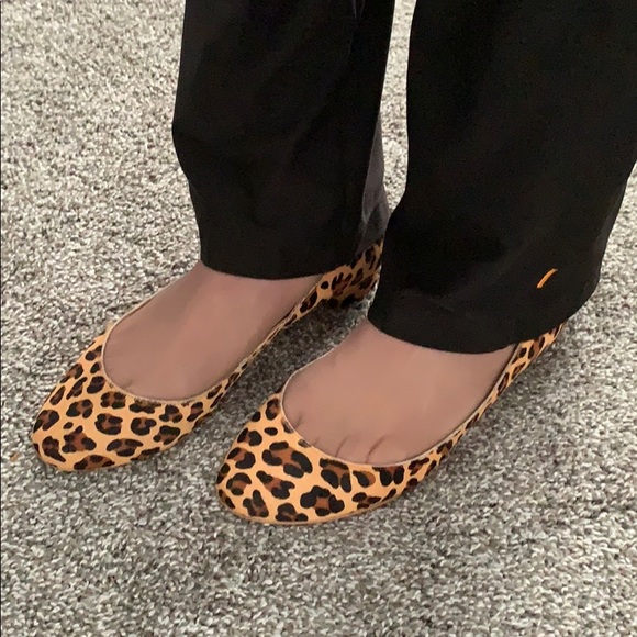 Barely Used J. Crew Lily Calf Hair Heels Size 10 - Picture 9 of 9